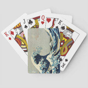 Katsushika Hokusai's The Great Wave off Kanagawa Playing Cards