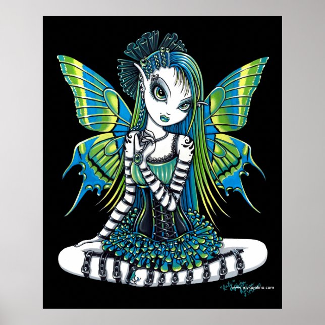 Katy Green Tattoo Fairy Poster (Front)