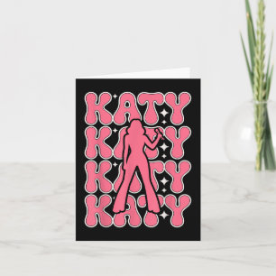 Katy Lover Design For Men Women Boys Girls T-shirt Card