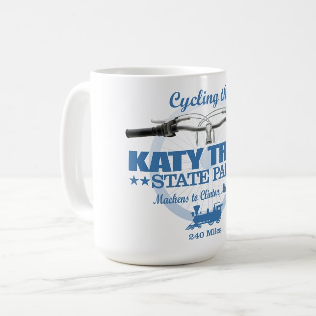 Katy Trail (H2) Coffee Mug (Front Left)