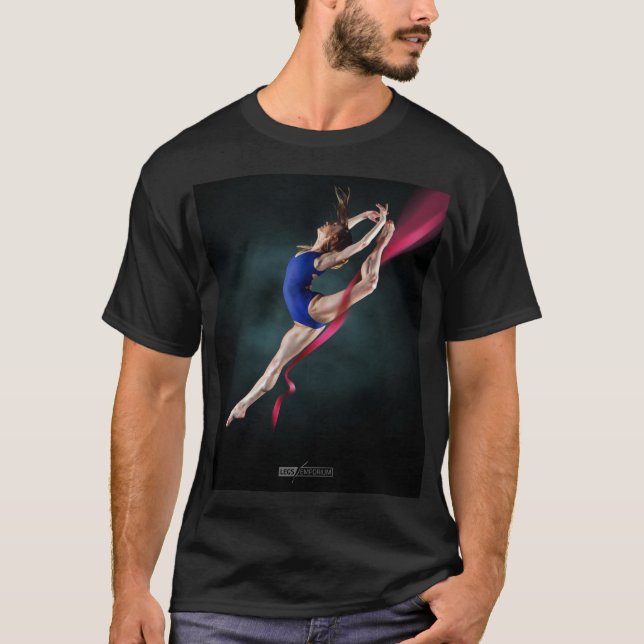 Katya’s Ballerina Jump Pin Up T-shirt (Front)