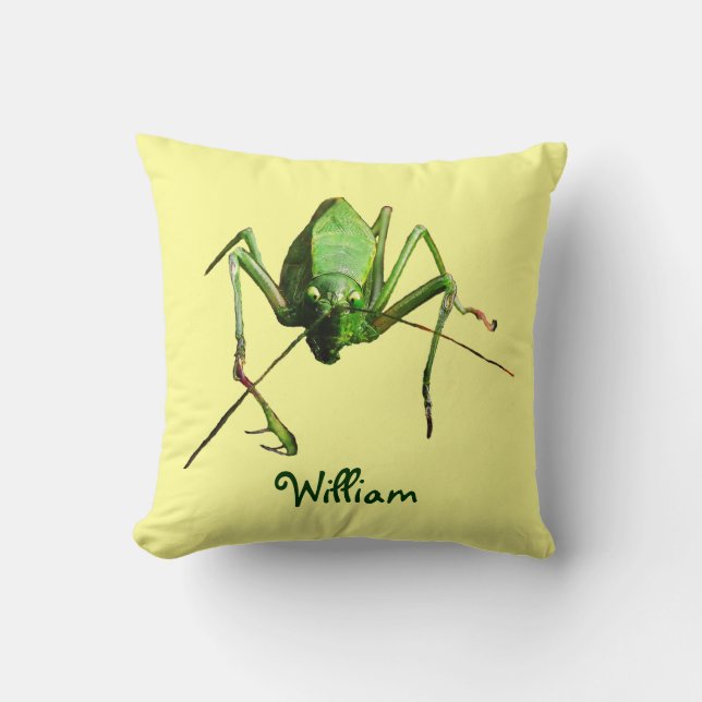 Katydid Cushion (Front)