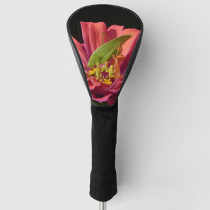 Katydid on Zinnia Golf Head Cover