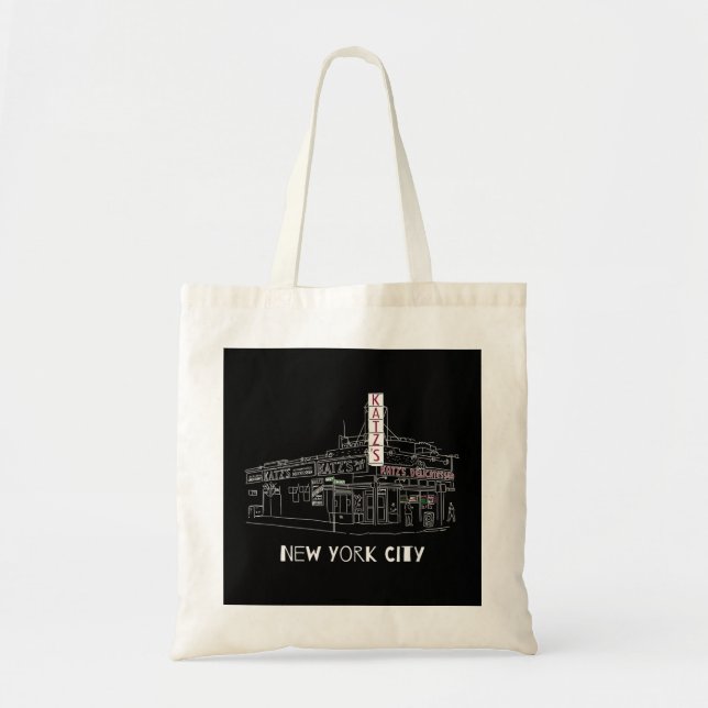 Kat'z Deli New York City for Reuben Sandwich Fans  Tote Bag (Front)