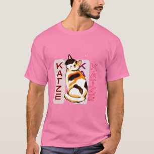 Katze, Simple Cute Valentines day Cat Mum Gift T-Shirt