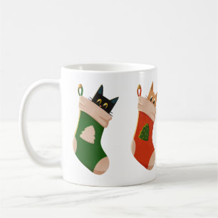 Katzen in Strümpfen Coffee Mug