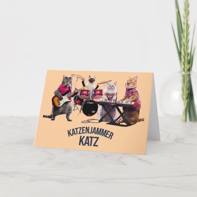 Katzenjammer Katz Card (Front)