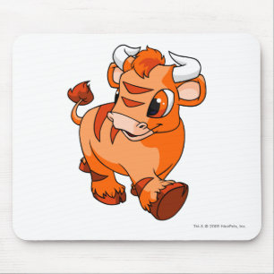 Kau Orange Mouse Pad