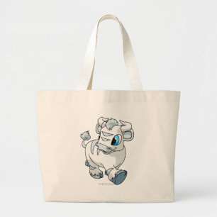 Kau White Large Tote Bag