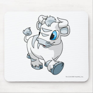 Kau White Mouse Pad
