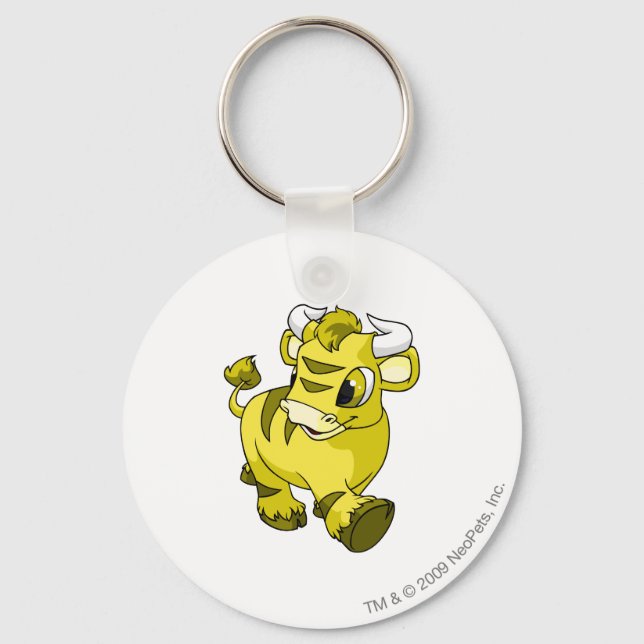 Kau Yellow Key Ring (Front)