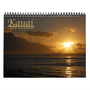 Kauai 2012 calendar