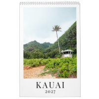 Kauai 2027 Hawaii Gift Photography Hanging Wall
