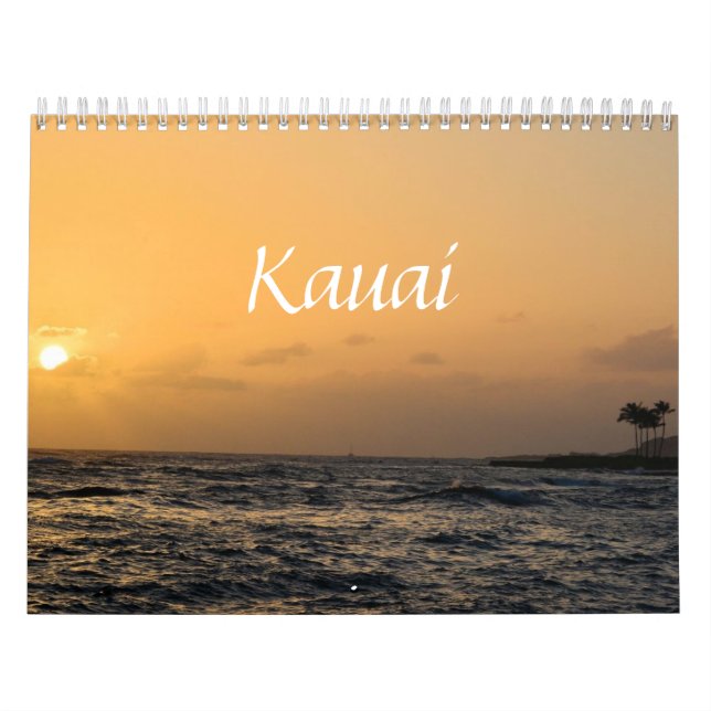 Kauai Beach Calendar (Cover)