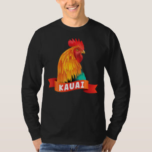 Kauai Chicken Tshirts Rooster Vintage Style Garden