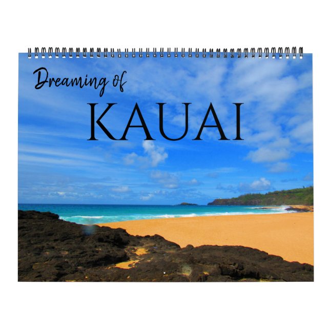 kauai dreams 2027 large calendar (Cover)