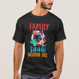 Kauai Hawaii 2022 Hawaiian Matching Family Group V T-Shirt