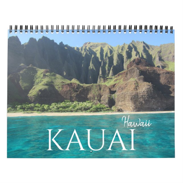 kauai hawaii 2026 calendar (Cover)
