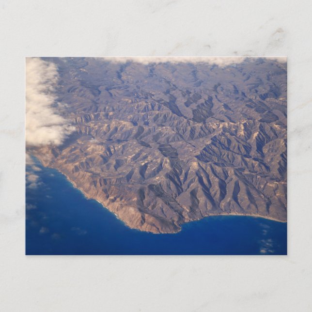 Kauai, Hawaii, Aerial View Postcard (Front)