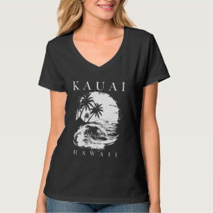 Kauai Hawaii Aloha Hawaiian Surf Surfer Vintage T-Shirt
