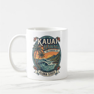 Kauai Hawaii Beach Vacation Travel Hawaiian Aloha  Coffee Mug