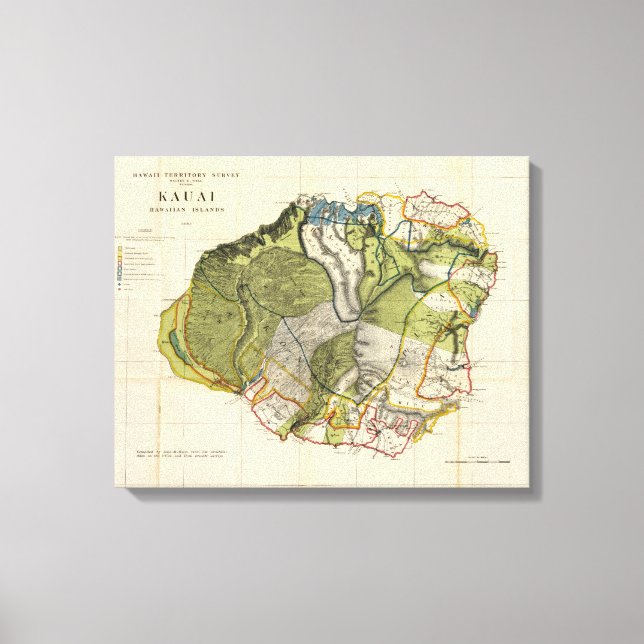 Kauai, Hawaii Canvas Print (Front)