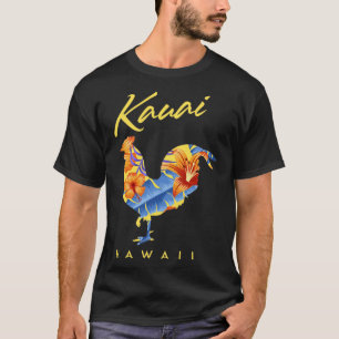 Kauai Hawaii Flower Hibiscus Chicken Lover Souveni T-Shirt