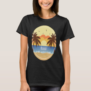 Kauai Hawaii Is My Happy Place Fun Beach Vacation  T-Shirt