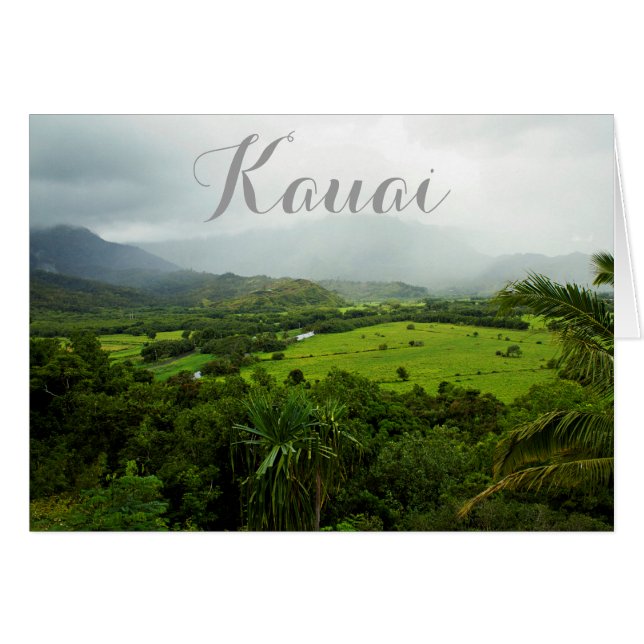 Kauai, Hawaii Landscape Scene (Front Horizontal)