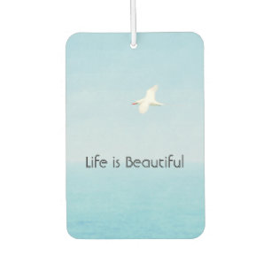 Kauai Hawaii Ocean Red Tailed Tropicbird Flying   Car Air Freshener