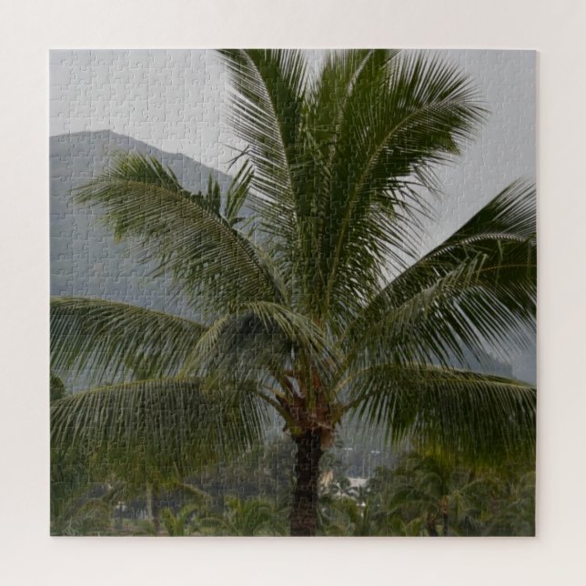 Kauai Hawaii Palm Tree Jigsaw Puzzle (Vertical)