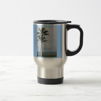 Kauai Hawaii Palm Trees Travel Mug