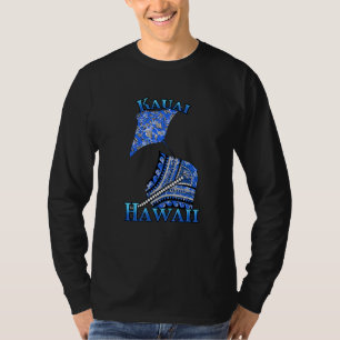 Kauai Hawaii Vacation Tribal Stingray T-Shirt
