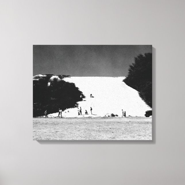 Kauai, Hawaii - View of Barking Sands Canvas Print (Front)