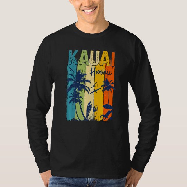 Kauai Hawaiian Family Vacation Matching Group Prem T-Shirt (Front)