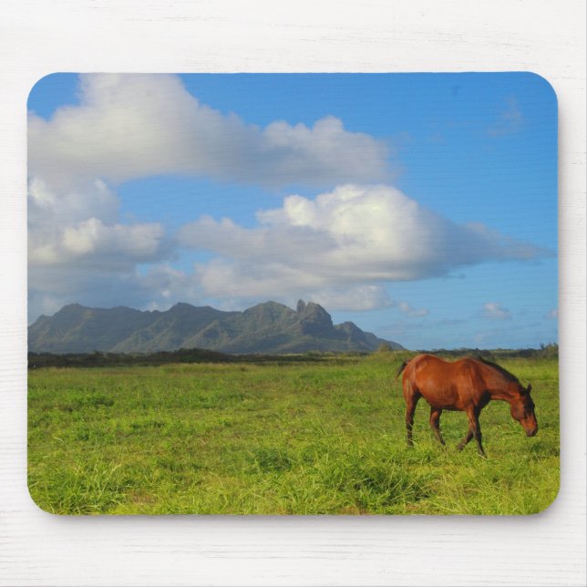 Kauai Horse Vista Mouse Pad (Front)