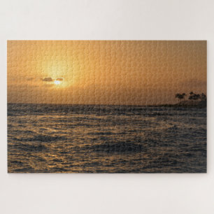 Kauai Ocean Sunset Jigsaw Puzzle