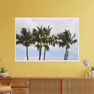 Kauai Palm Trees (photo taken by me) Canvas Print