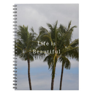 Kauai Palm Trees (photo taken by me) Notebook