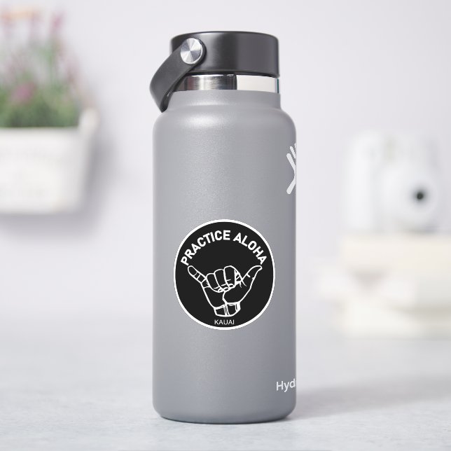 Kauai - Practice Aloha Shaka (Hang loose) (HydroFlask)