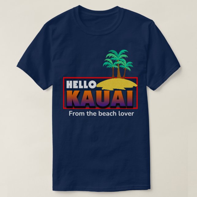 Kauai T-Shirt (Design Front)