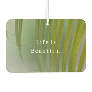 Kauai Tropical Green Leaves (photo taken by me) Car Air Freshener