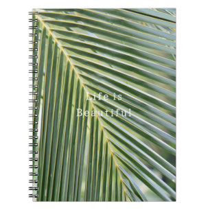 Kauai Tropical Leaves (photo taken by me) Notebook