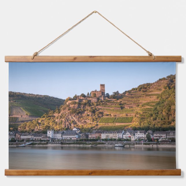 Kaub Rhein Germany Hanging Tapestry (Front)