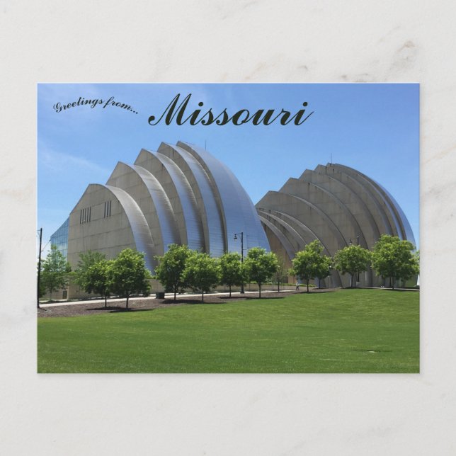Kauffman Centre for the Performing Arts Missouri Postcard (Front)