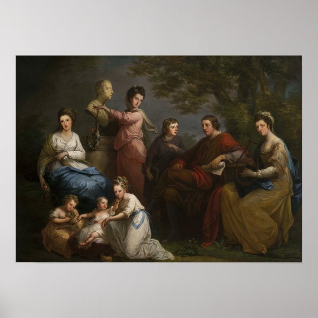 Kauffman - Family Of Earl Of Gower 1772 Poster (Front)