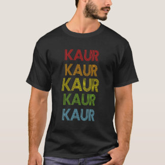 Kaur Name T-Shirt