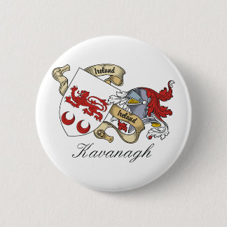 Kavanagh Family Crest 6 Cm Round Badge