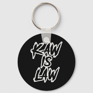 Kaw Is Law Battlehawks St. Louis Football Tailgate Key Ring