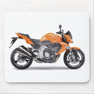 Kaw Z1000 gen2 2007+ cracked Mouse Pad